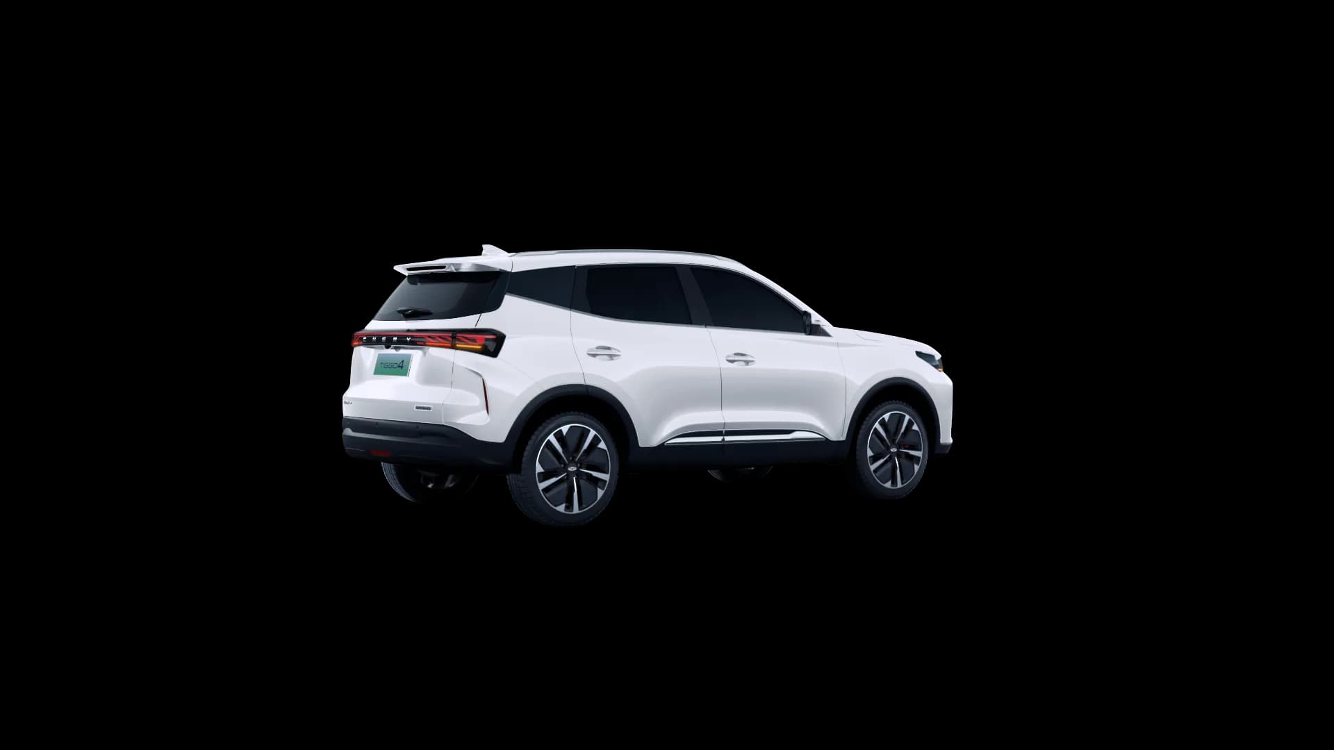 Tiggo 4 Hybrid 3/4 trasera