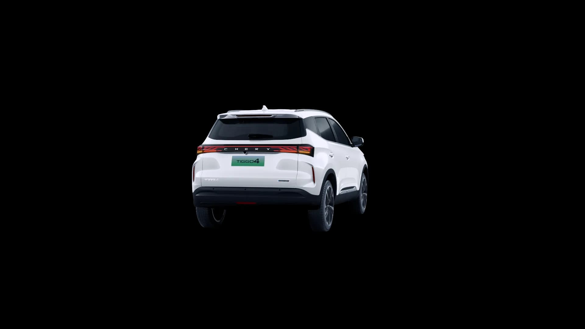 Tiggo 4 Hybrid vista trasera