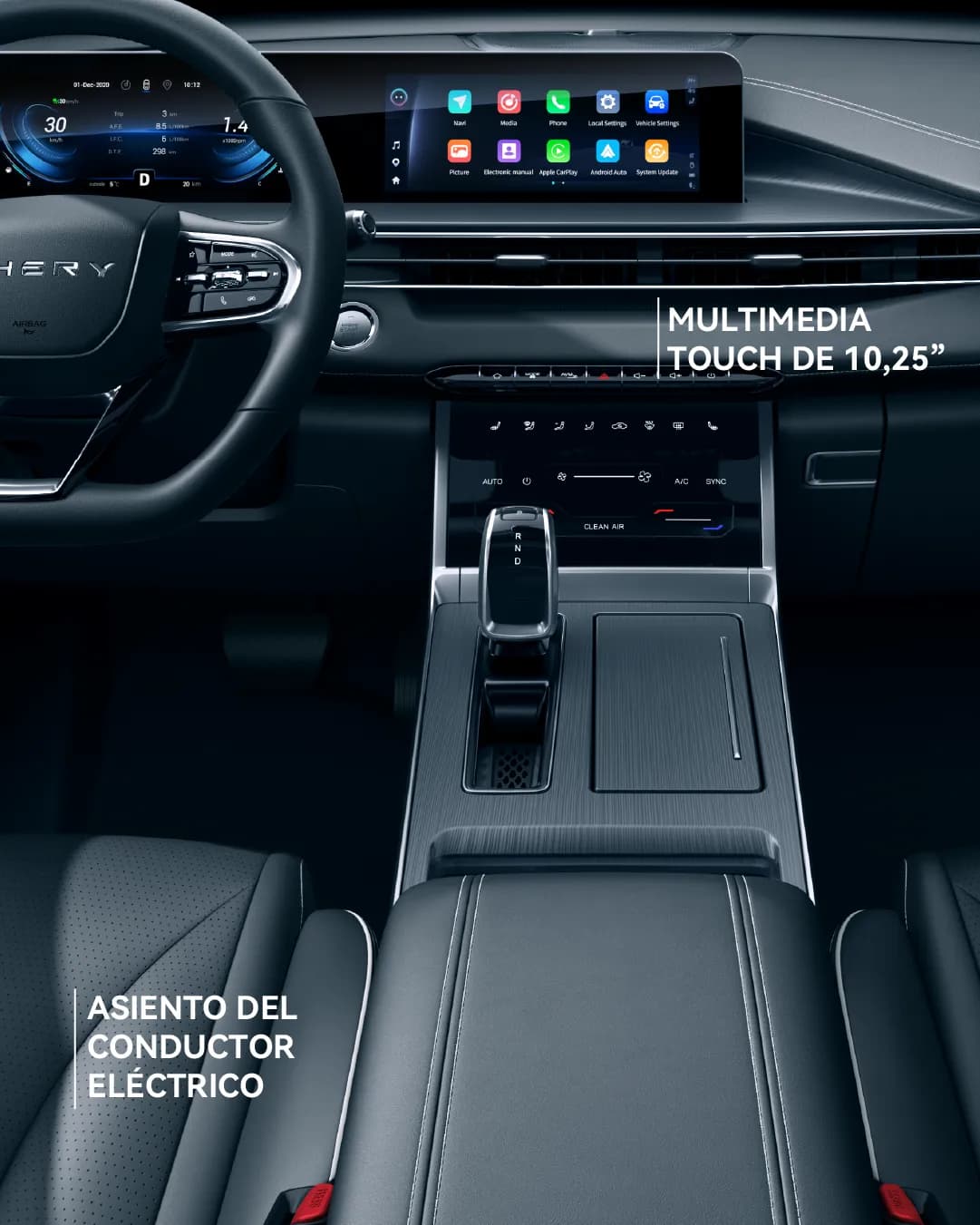 Doble pantalla 10,25"