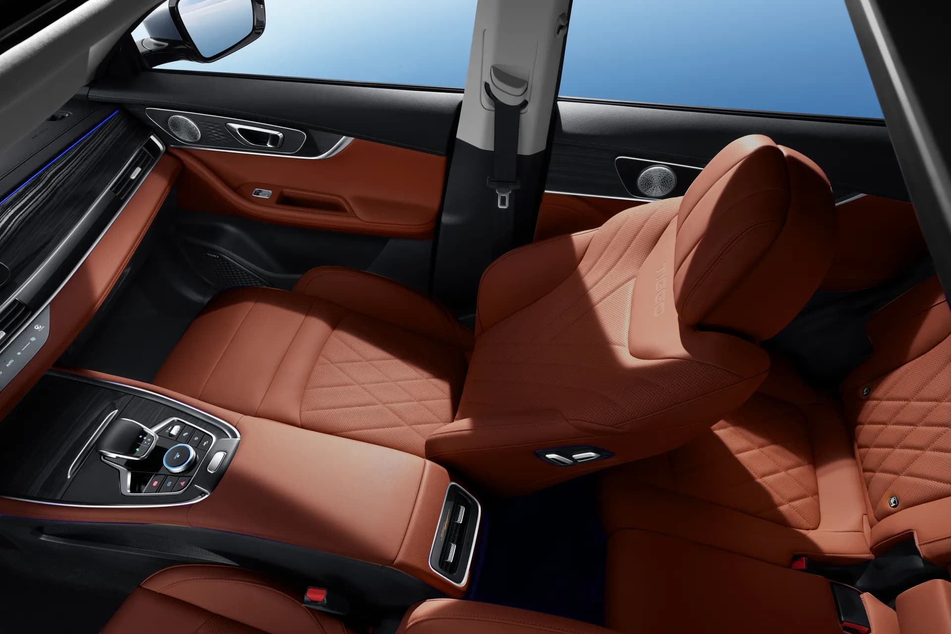 Asiento copiloto cuero cognac