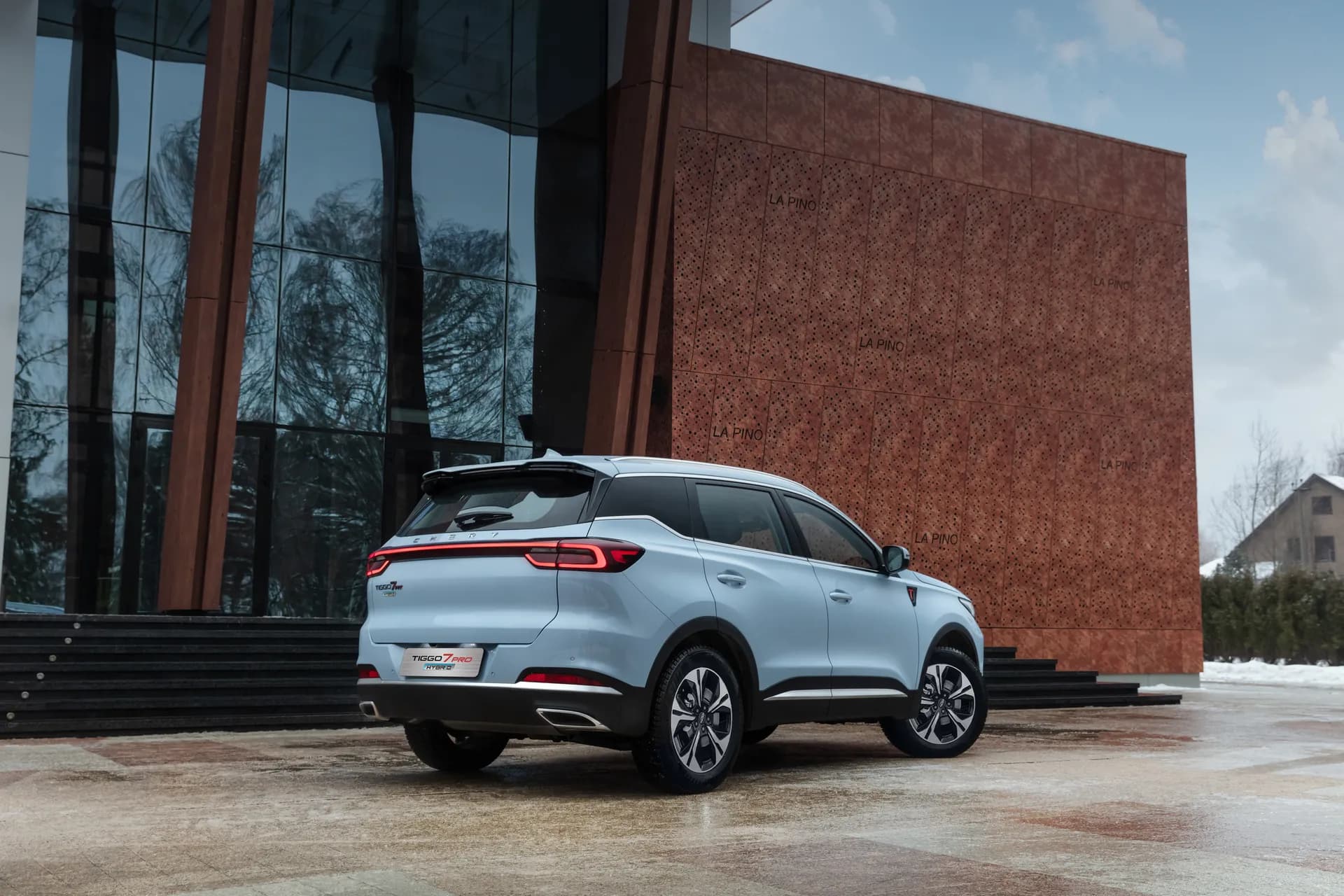 Tiggo 7 Hybrid 3/4 trasera